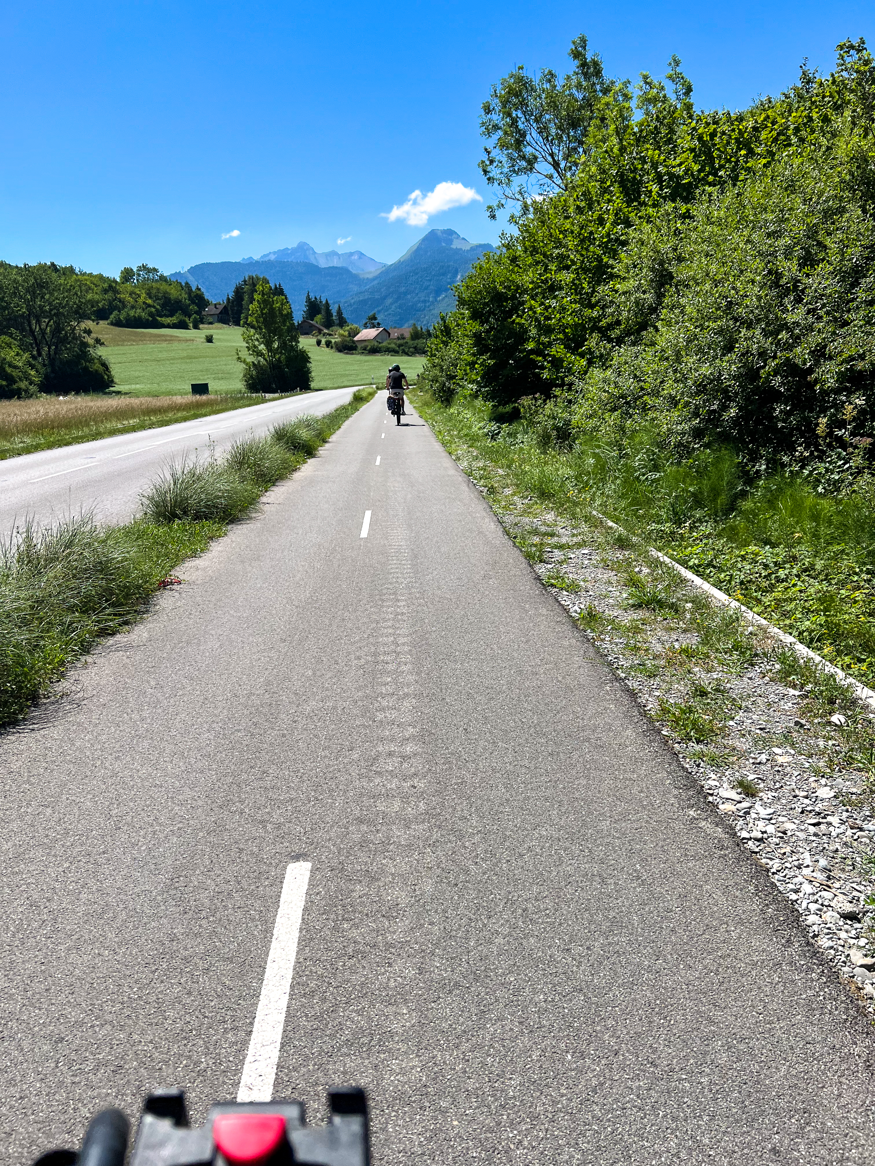 Cycling Around Lake Annecy